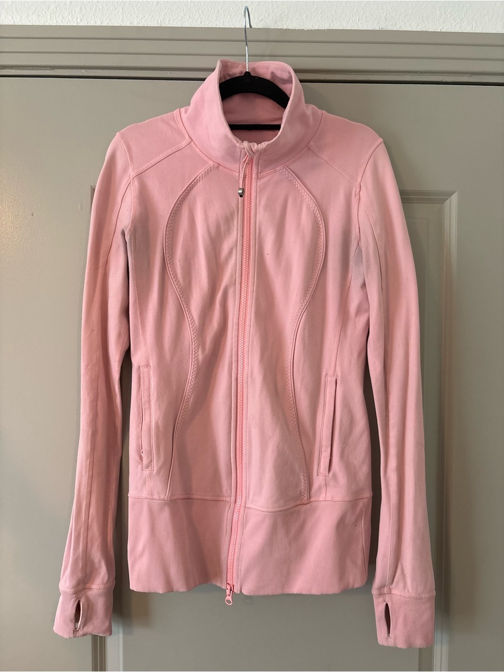 Lululemon Define Light Pink Women's Zip-Up Jacket